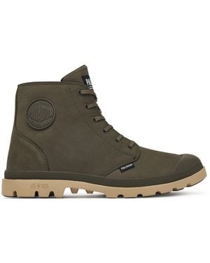 Palladium Schnürstiefeletten Pampa Lite+ Zip Wp+ 79577-325-M - Braun