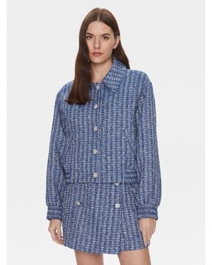 Custommade• Übergangsjacke Frances 999830881 Relaxed Fit - Blau