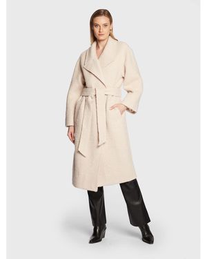 Notes Du Nord Wollmantel Enya 12981 Regular Fit - Natur