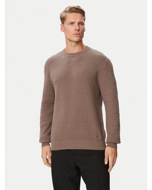 HUGO Pullover Sylas 50570271 Regular Fit - Braun