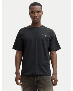 Jack & Jones T-Shirt Earchive 12287990 Regular Fit - Schwarz