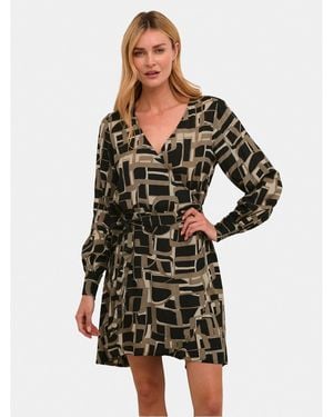 Kaffe Kleid Für Den Alltag Tanya 10508240 Regular Fit - Schwarz