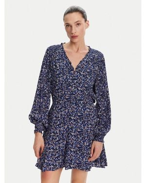 Pepe Jeans Kleid Für Den Alltag Anna Pl953639 Regular Fit - Blau