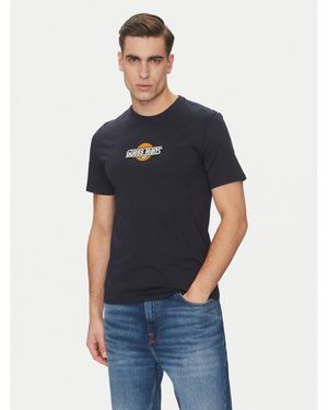 Guess T-Shirt M5Gi23 K8Hm0 Slim Fit - Blau