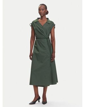 Marella Kleid Für Den Alltag Rivera 2513221052 Relaxed Fit - Grün