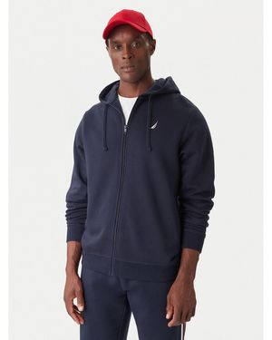 Nautica Sweatshirt Winnemucca N1T04065 Regular Fit - Blau