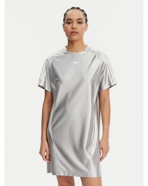 adidas Kleid Für Den Alltag Adicolor Teamgeist Jd0262 Loose Fit - Grau