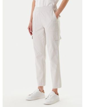 Olsen Stoffhose 14002075 Straight Fit - Weiß