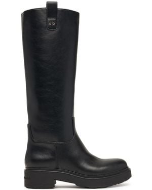 ARMANI EXCHANGE Stiefel Xw003089 Af17451 Uc001 - Schwarz