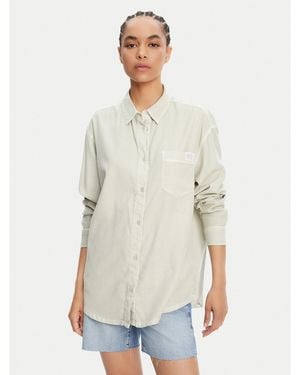 RVCA Hemd Showdown 23B051501 Relaxed Fit - Grau