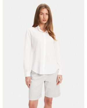 Benetton Hemd 5Wpqdq0Ax Regular Fit - Weiß