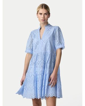 Y.A.S Sommerkleid Holi 26027163 Regular Fit - Blau
