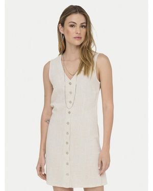 ONLY Kleid Für Den Alltag Siesta 15357797 Regular Fit - Weiß