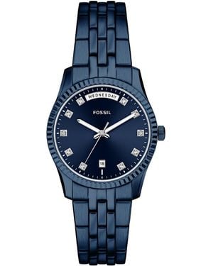 Fossil Uhr Scarlette Es5476 - Blau