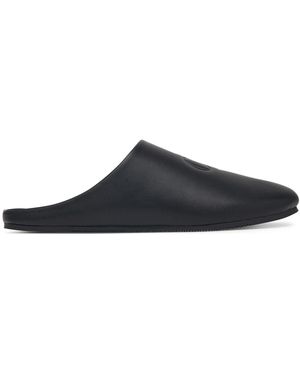 Calvin Klein Hausschuhe Home Slipper Mule Lth Hm0Hm02279 - Schwarz