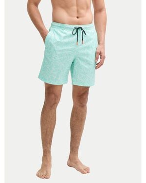 Tom Tailor Badeshorts 1045070 Regular Fit - Blau
