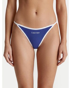 Calvin Klein Stringtanga Lv00Qf8892 - Blau
