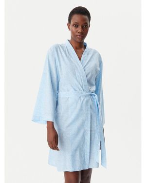 DKNY Bademantel Yi20046 - Blau