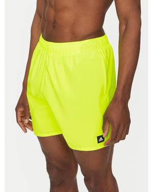 adidas Badeshorts Solid Clx Jl5560 Regular Fit - Gelb