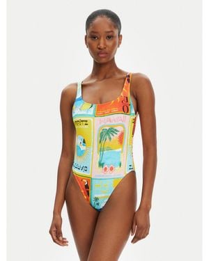Roxy Badeanzug Atlas Erjx103722 - Blau