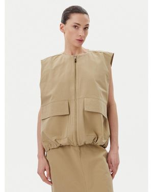 Herskind Weste 5511150 Regular Fit - Natur
