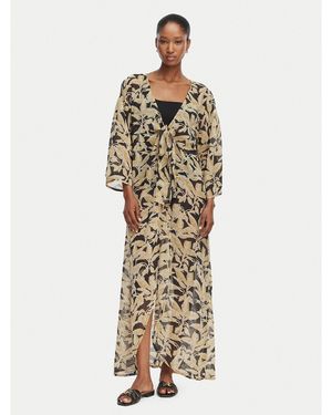 Selmark Strandkleid Bo397 Relaxed Fit - Schwarz