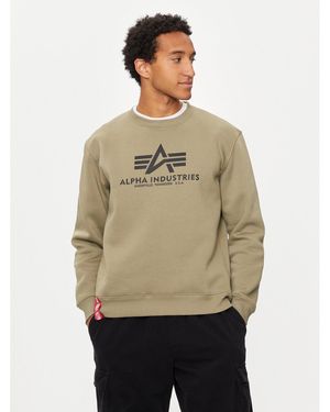 Alpha Industries Sweatshirt Basic 178302 Regular Fit - Grün