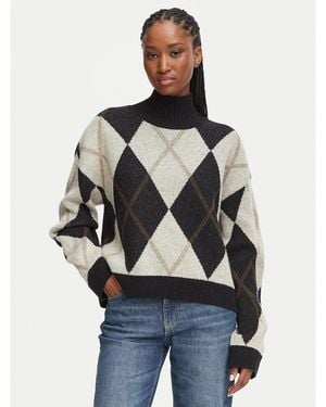 Barbour Rollkragenpullover Marlow Lkn1833Mi11 Relaxed Fit - Schwarz