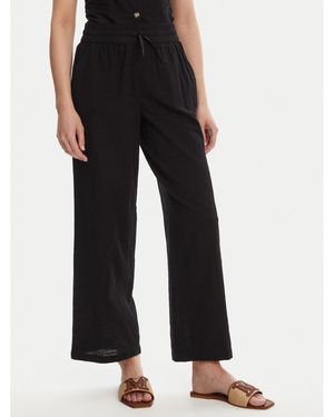 Vero Moda Stoffhose Caia 10333796 Wide Leg - Schwarz