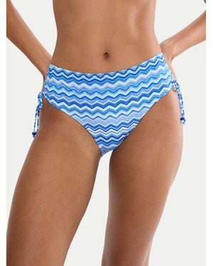 Triumph Bikini-Unterteil Mix & Match Summer Midi 01 10226442 - Blau