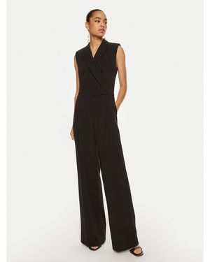 MICHAEL Michael Kors Jumpsuit Ms482Epenx Slim Fit - Schwarz