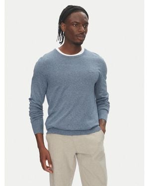 Lindbergh Pullover 30-80043 Slim Fit - Blau