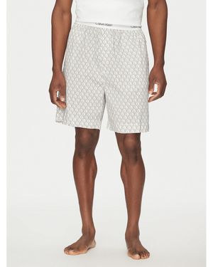 Calvin Klein Pyjamashorts Lv00Nm2832 Regular Fit - Weiß