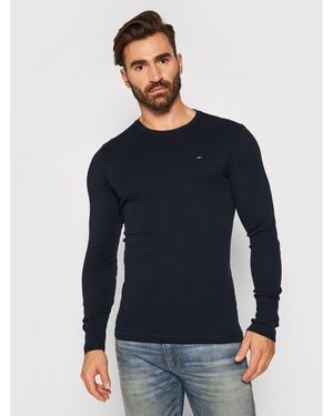 Tommy Hilfiger Longsleeve Dm0Dm04409 Slim Fit - Blau
