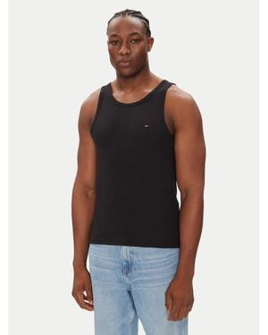 Tommy Hilfiger Tank-Top Classic Flag Dm0Dm21927 Slim Fit - Schwarz