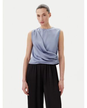 ELEH Bluse Ess250183 Regular Fit - Blau
