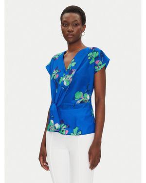 Morgan Bluse 251-Ouzo.F Regular Fit - Blau