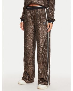 Guess Palazzohose V4Bb16 Kci90 Relaxed Fit - Braun