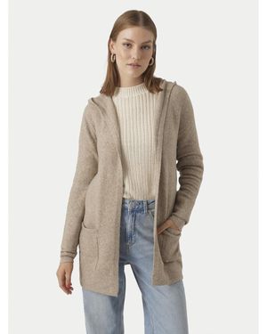 Vero Moda Strickjacke Doffy 10235948 Relaxed Fit - Natur