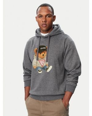 Guess Sweatshirt M6Bq31 K6562 Regular Fit - Grau