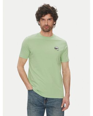Karl Lagerfeld T-Shirt 755710 552224 Regular Fit - Grün
