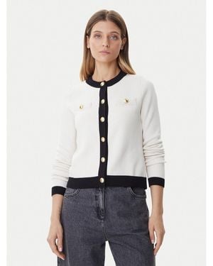 Vero Moda Strickjacke Oli 10336384 Regular Fit - Weiß