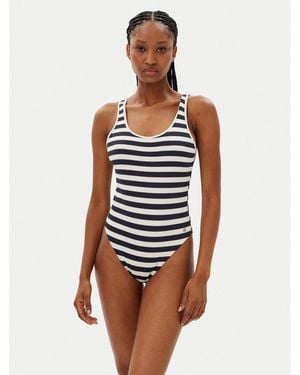 Tommy Hilfiger Badeanzug Uw0Uw05894 - Blau