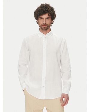 Hechter Paris Hemd 60356 151600 Regular Fit - Weiß