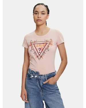 Guess T-Shirt W5Yi08 J1314 Regular Fit - Blau