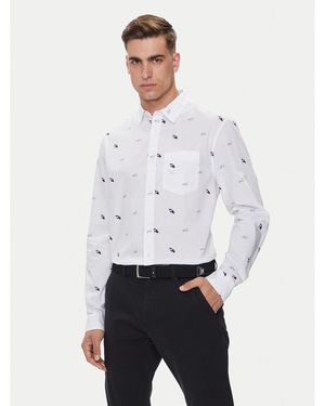 Tommy Hilfiger Hemd Critter Dm0Dm19521 Weiß Regular Fit