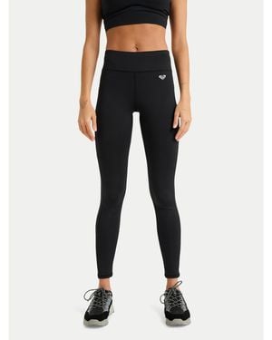 Roxy Leggings Waves Of Warmth Erjnp03671 Slim Fit - Schwarz