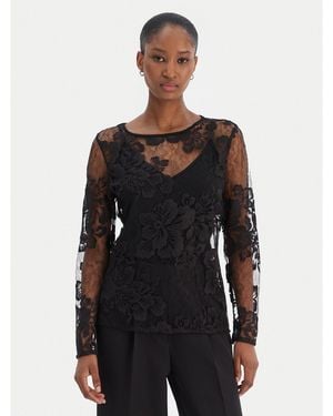 Rinascimento Bluse Cfc0126427003 Slim Fit - Schwarz