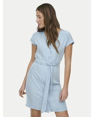 ONLY Jeanskleid Charis 15363972 Regular Fit - Blau