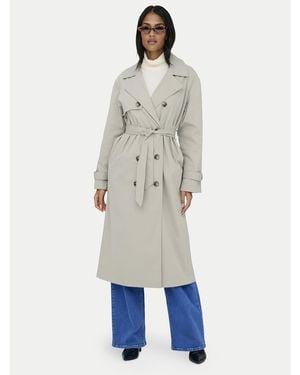 ONLY Tenchcoat Disa 15361536 Regular Fit - Grau